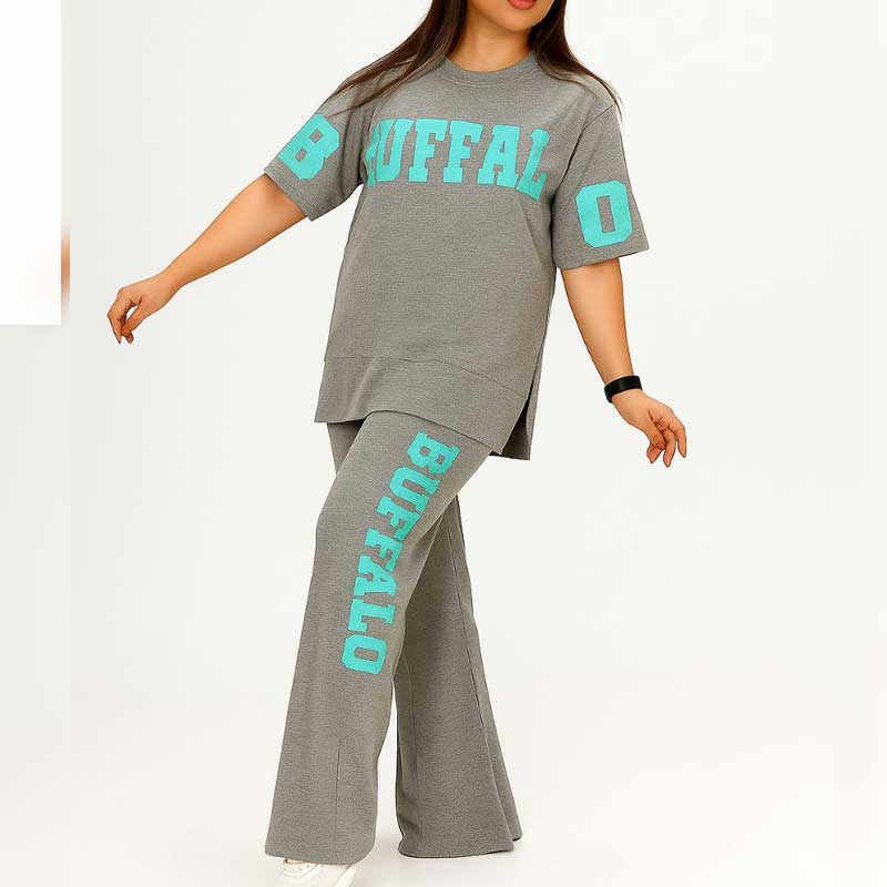 ست تیشرت و شلوار بگ (پک 6 عددی)