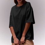 تیشرت قواره دار بیسیک (پک 4 عددی)