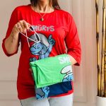 تیشرت چاپ زول عروسکی (پک 6 عددی)