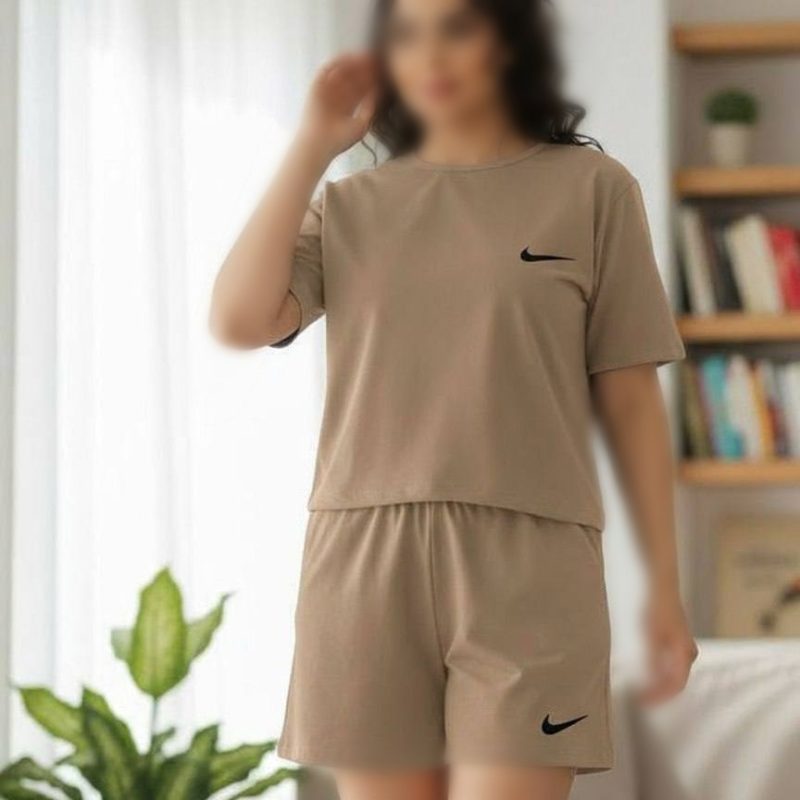 ست کراپ و شورتک نایک (پک 6 عددی)