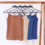 تاپ ۲ بندی رنگی قواره دار (پک 6 عددی)