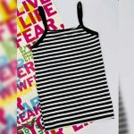 تاپ ۲ بندی راه راه ( پک 4 عددی)