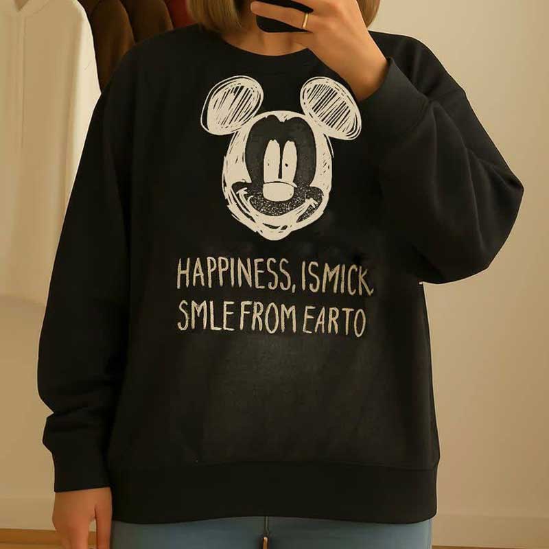 بلوز آستین دار میکی موس ( پک 6 عددی)