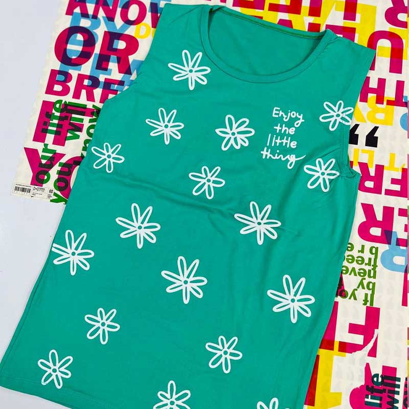 تاپ بلند چاپ بابونه (پک 6 عددی)