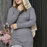 سارافون یقه ۵ سانت استین دکمه ( پک 6 عددی)