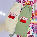 شلوارک بلند دمپا بندی ( پک 7 عددی)