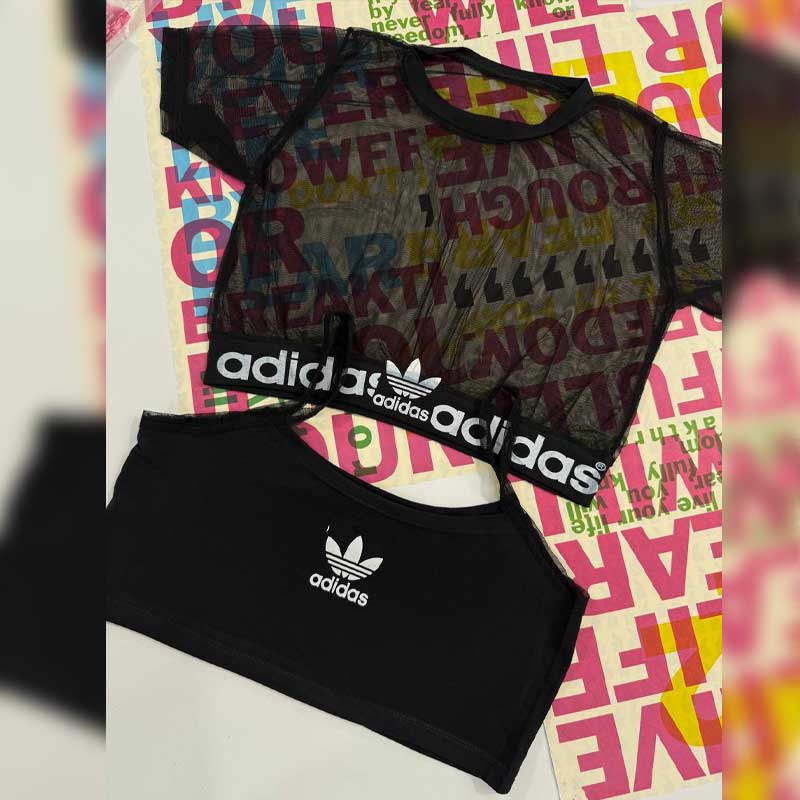 تاپ ۲ تیکه ادیداس (پک 6 عددی)