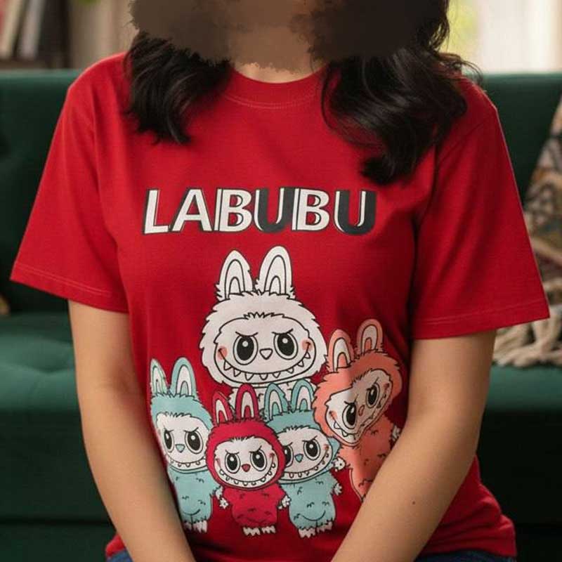 تیشرت لبوبو طرح جدید (پک 6 عددی)