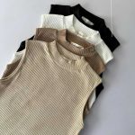 تاپ بیسیک یقه ۵ سانت (پک 5 عددی)