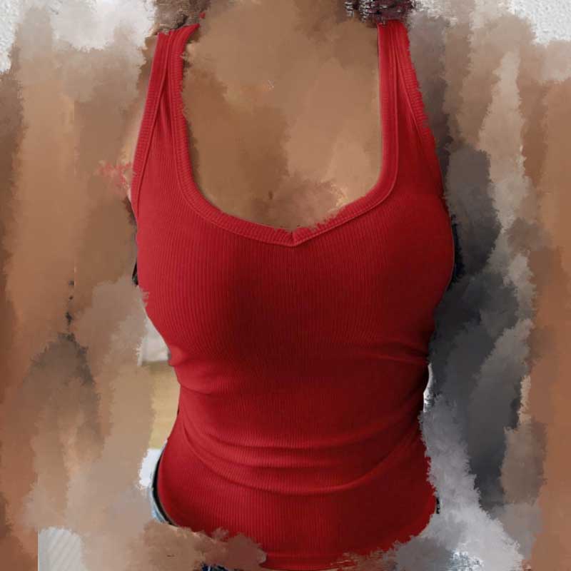 تاپ یقه وی جدید (پک 6 عددی)