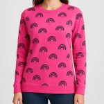 بلوز آستین بلند(چاپ باران) (پک 6 عددی)