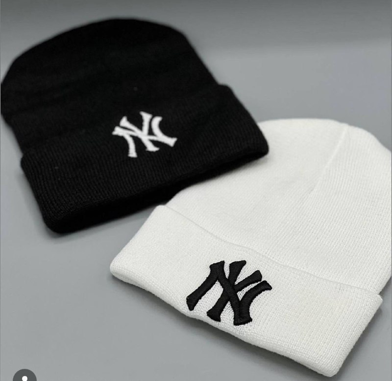 کلاه بافت گلدوزی NY (پک 6 عددی)