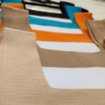 تاپ بافت راه راه سلین ( پک 6 عددی)