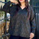 مانتو پاییزه یقه v (پک 4 عددی)