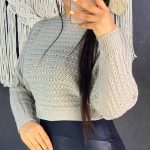 کراپ بافت فندقی (پک 7 عددی)