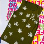 تاپ بلند چاپ بابونه (پک 6 عددی)