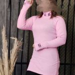 تونیک فینگر دار یقه اسکی (پک 6 عددی)