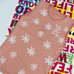 تاپ بلند چاپ بابونه (پک 6 عددی)