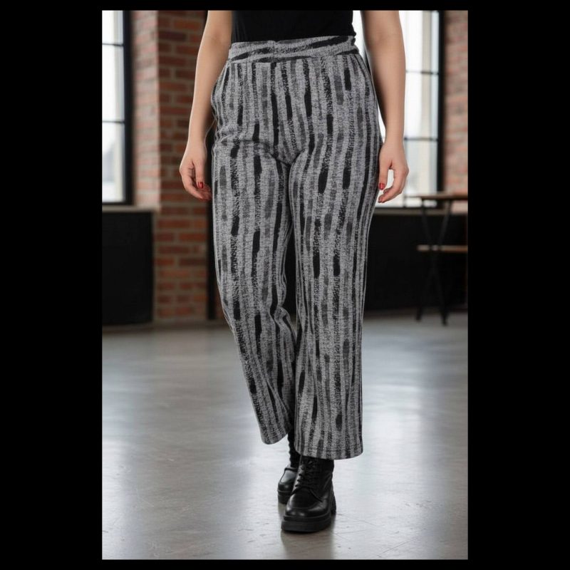 شلوار دامنی طرح دار (پک 6 عددی)