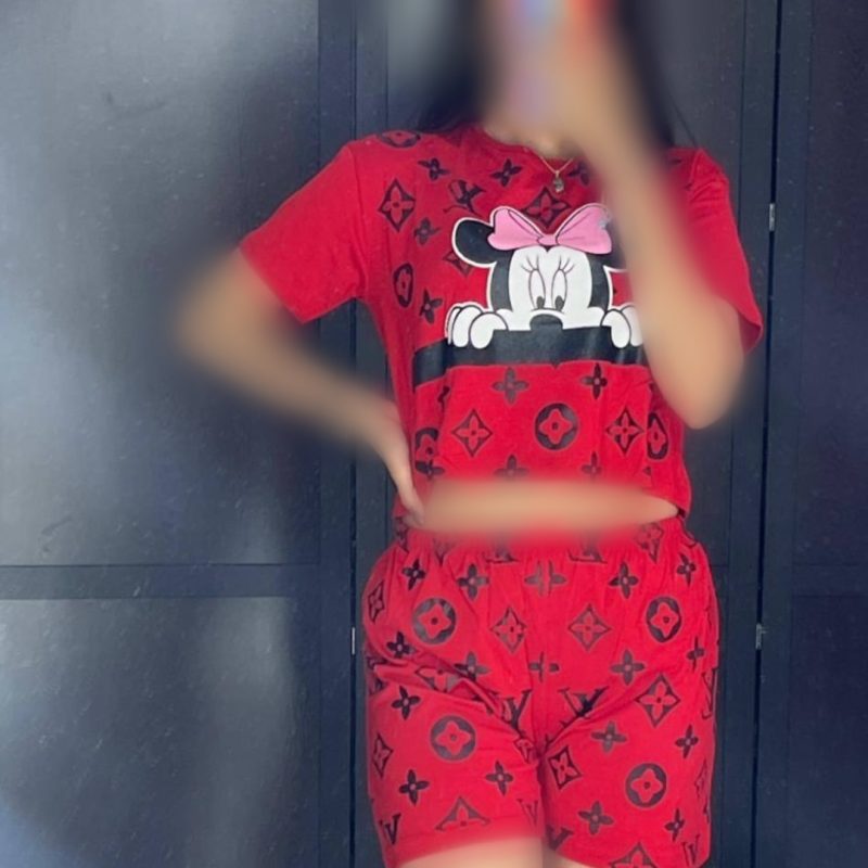 ️کراپ شورتک میکی (پک 6 عددی)