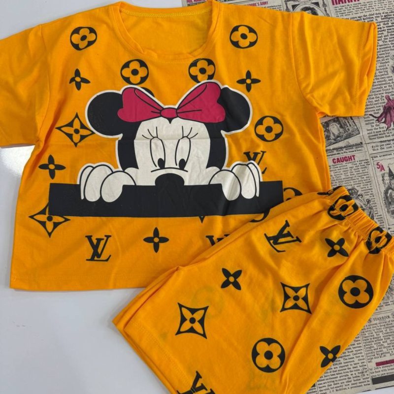 ️کراپ شورتک میکی (پک 6 عددی)