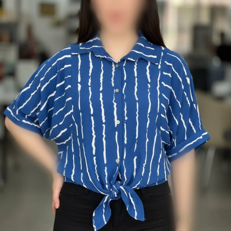 شومیز جلو گره ای (پک 6 عددی)