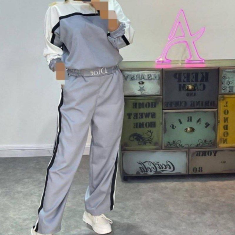 ست بلوز و شلوار پرچمی(پک ۶ عددی)