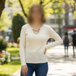 بلوز استین دار یقه کارتیر (پک 6 عددی)