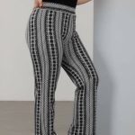 شلوار دامنی طرح دار (پک 6 عددی)