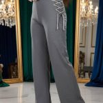 شلوار قواره دار بغل بندی ( پک 6 عددی)