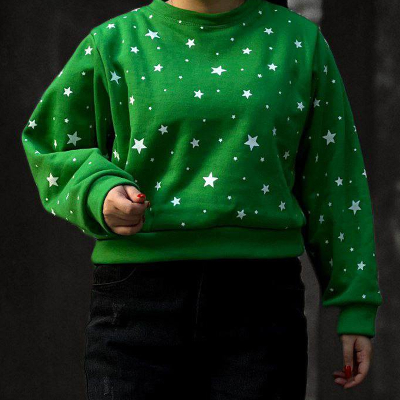 کراپ استین دار ستاره (پک 9 عددی)