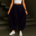 شلوار جاگر مخمل اینه ای عمده (پک 6 عددی)