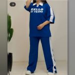 تیشرت شلوار یقه مردانه عمده (پک 6 عددی)