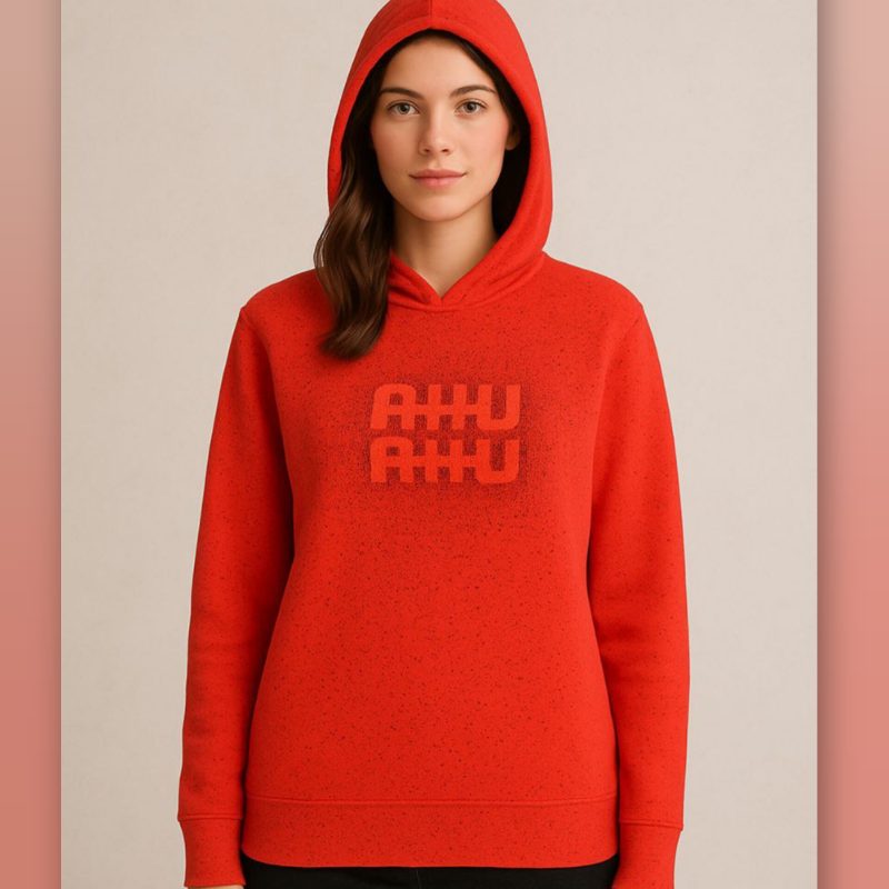 هودی باکسی کلاه دار  چاپmiu پیستولری عمده (پک 8 عددی)