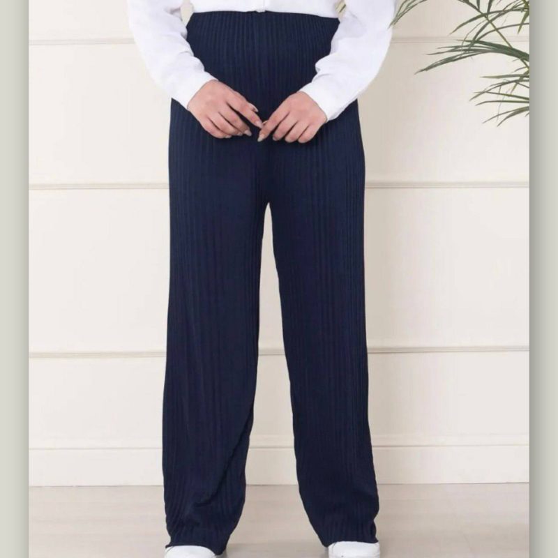 شلوار دامنی کمر کش ریلی عمده (پک 5 عددی)