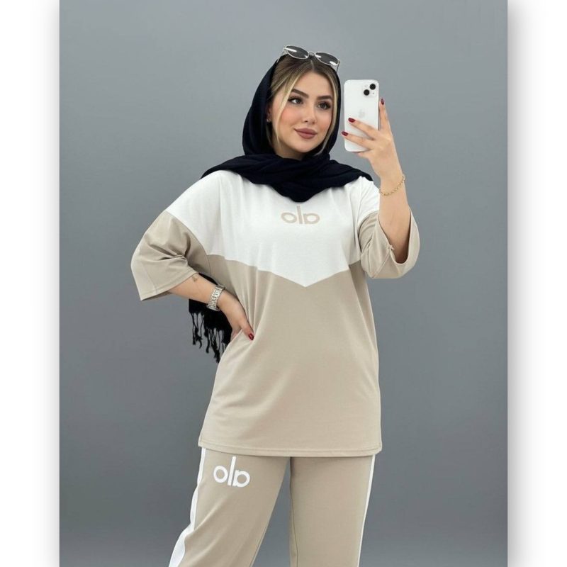 ست تیشرت شلوار الو عمده (پک 6 عددی)