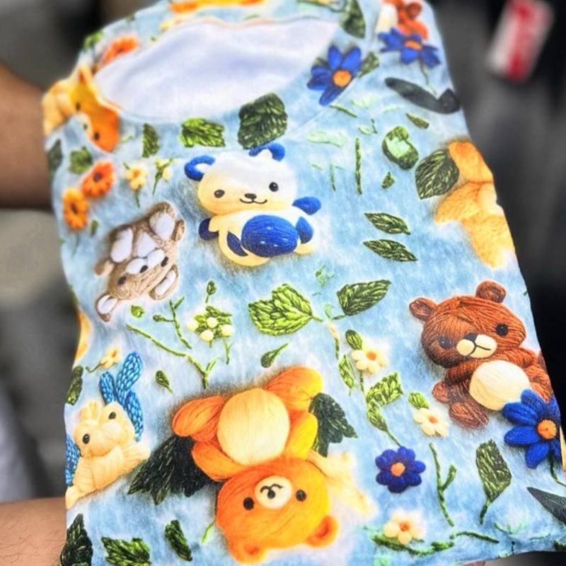 ست مخمل ۳ بعدی عمده (پک 6 عددی)