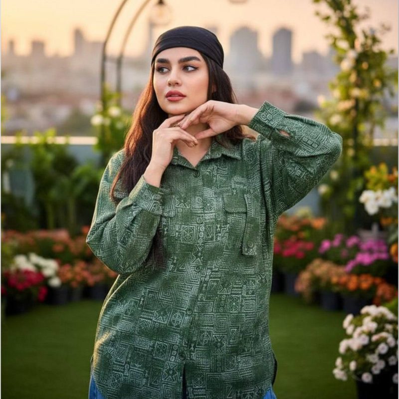 مانتو جیب صلیبی عمده (پک 5 عددی)