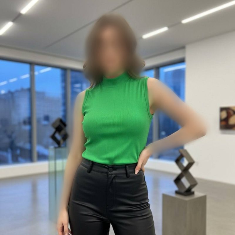 کراپ یقه اسکی عمده (پک 5 عددی)