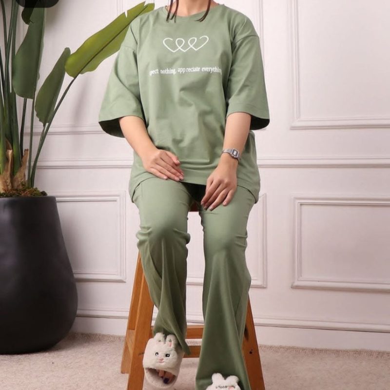 ست قلب استین ۳ ربع عمده (پک 5 عددی)