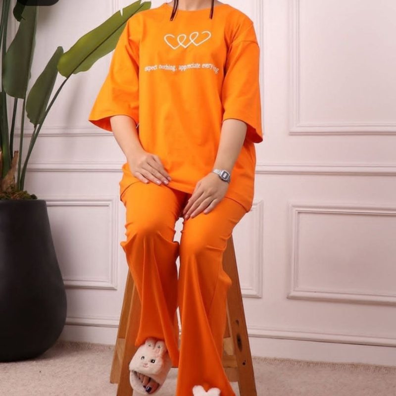 ست قلب استین ۳ ربع عمده (پک 5 عددی)