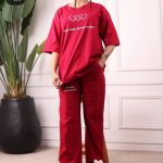 ست قلب استین ۳ ربع عمده (پک 5 عددی)