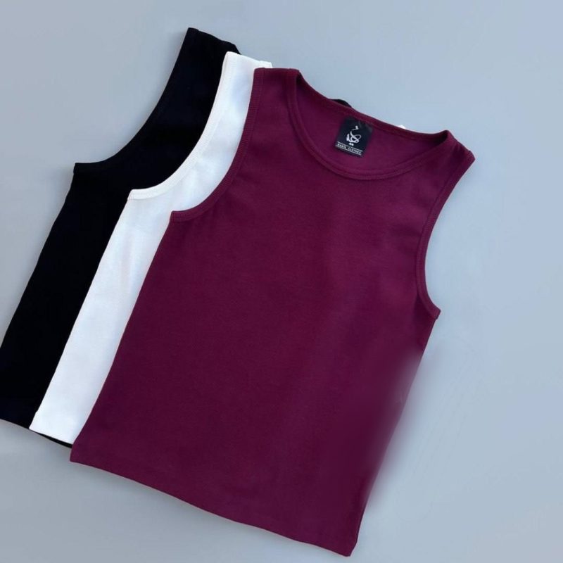 کراپ تاپ بیسیک عمده (پک 6 عددی)