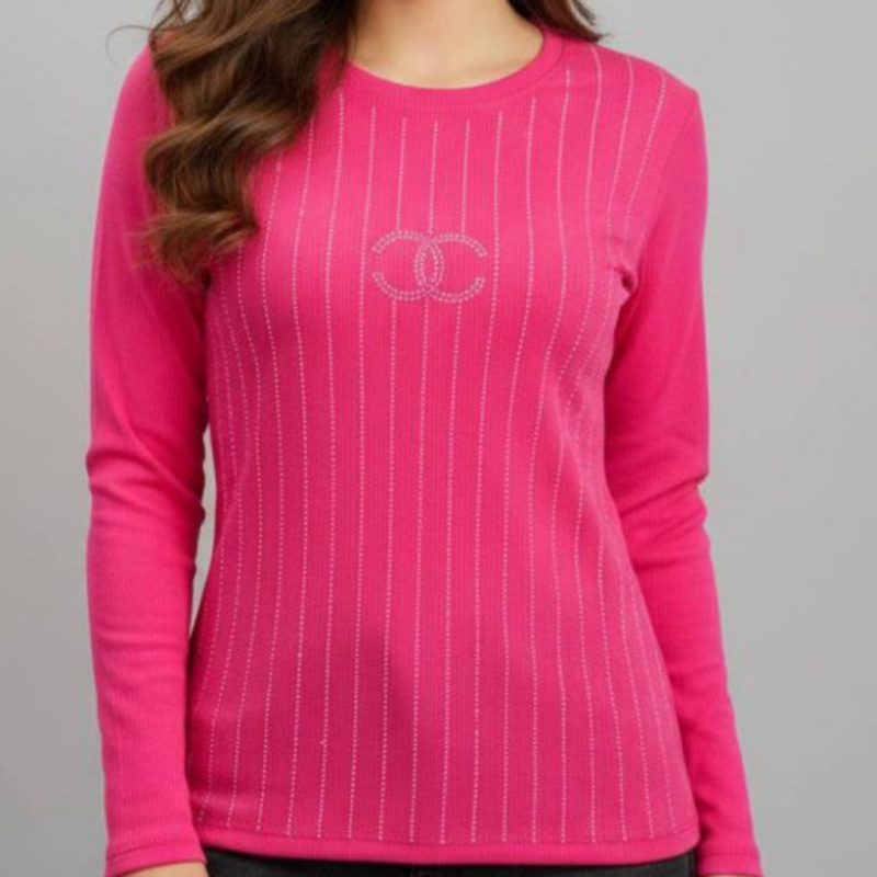 بلوز تمام نگین گوچی عمده (پک 6 عددی)