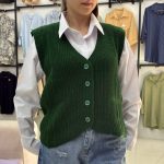 وست جلودکمه یقه هفت عمده (پک 5 عددی)