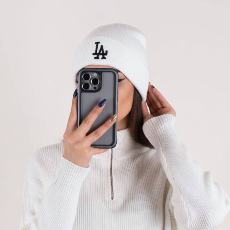 کلاه بافت گلدوزی LA (پک 6 عددی)