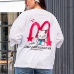 تیشرت باکسی کیتی M عمده (پک 3 عددی)