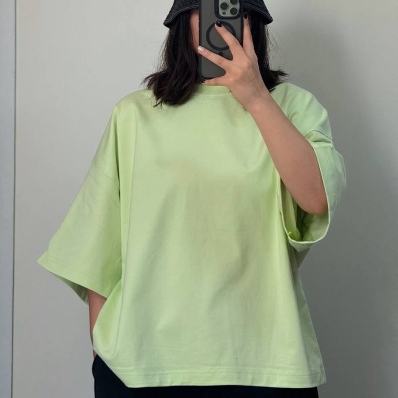 تیشرت باکسی بیسیک عمده (پک 6 عددی)