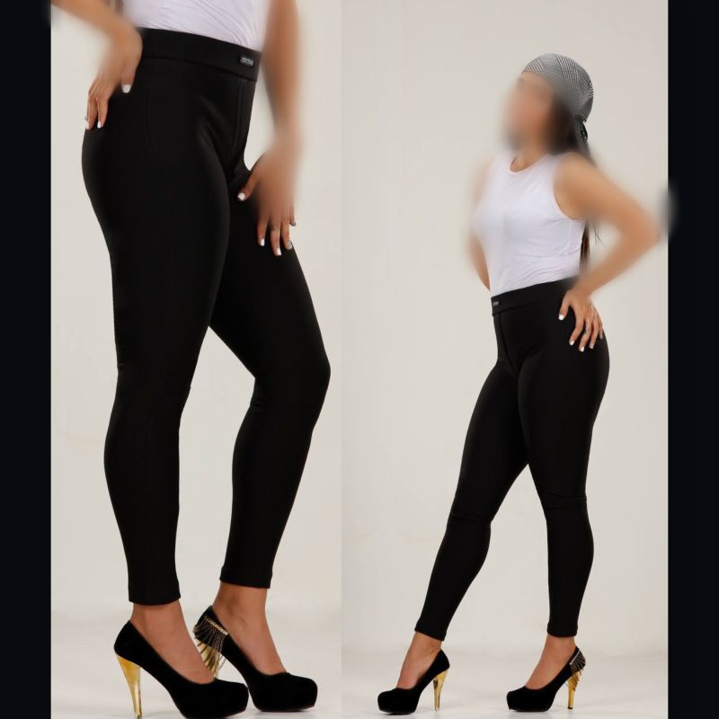 شلوار لگ زنانه جذب قد ۹۰ عمده (پک 4 عددی)