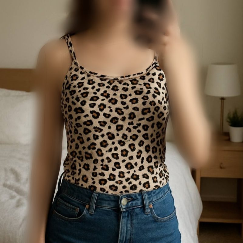 تاپ تمام چاپ پلنگی عمده (پک 6 عددی)